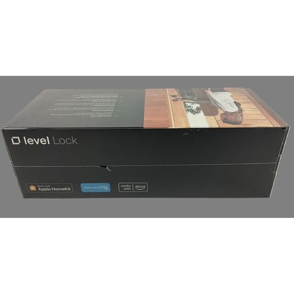 Level Touch Invisible Smart Lock Deadbolt Door C-L12U B2 Nickel New Sealed - Picture 4 of 6